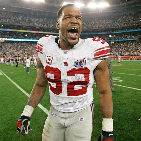 Michael Strahan Says 2008 Super Bowl Jerseys Up For Auction Is Fake