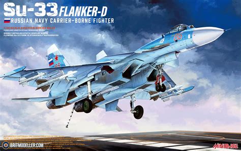 Su-33 Flanker-D (8001) 1:48 Russian Navy Carrier-Borne Fighter - Kits - Britmodeller.com