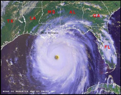 16 maps and charts that show Hurricane Katrina's deadly impact