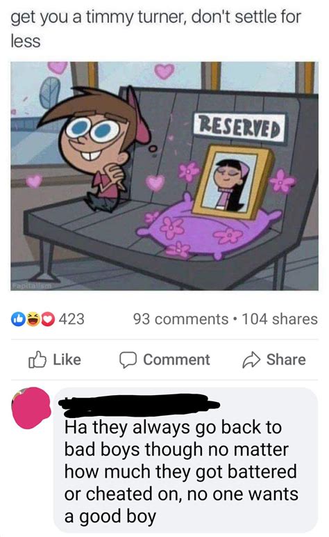 Saw this response to a Timmy Turner meme.. : r/niceguys