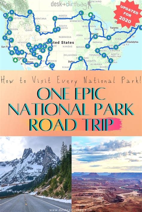 The Ultimate National Park Road Trip Across America (Visit Them All!)