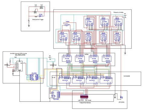 24-hour Digital Clock Circuit Diagram