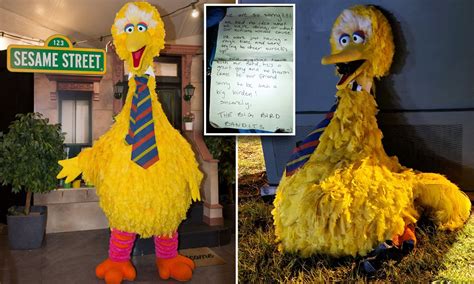 Big Bird Costume Returned to Circus With Letter of Apology – IzzSo ...