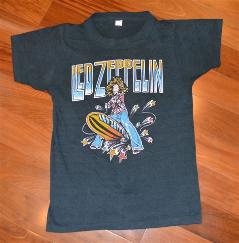 LED ZEPPELIN vintage rock concert tour t-shirt 70s | สาวโบโฮ, แบบ