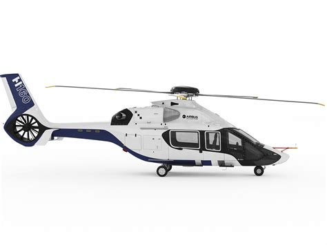 Airbus Helicopter H160 3D model rigged | CGTrader