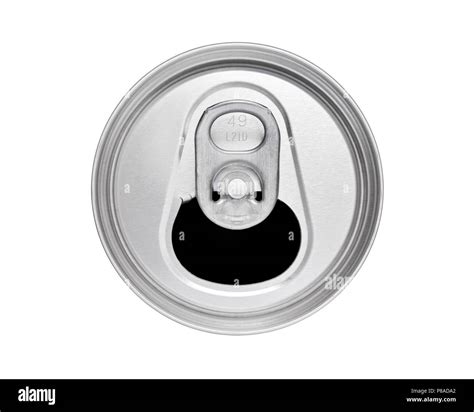 Drinks Can Top with Ring Pull, Cut Out Stock Photo - Alamy