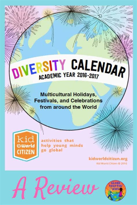 Diversity Calendar - Globe Trottin' Kids