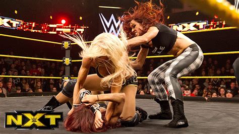 Charlotte vs. Sasha Banks - NXT Women's Championship Match: WWE NXT ...