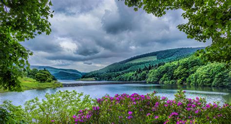 Photo United Kingdom Peak District National Park HDRI bridge Nature