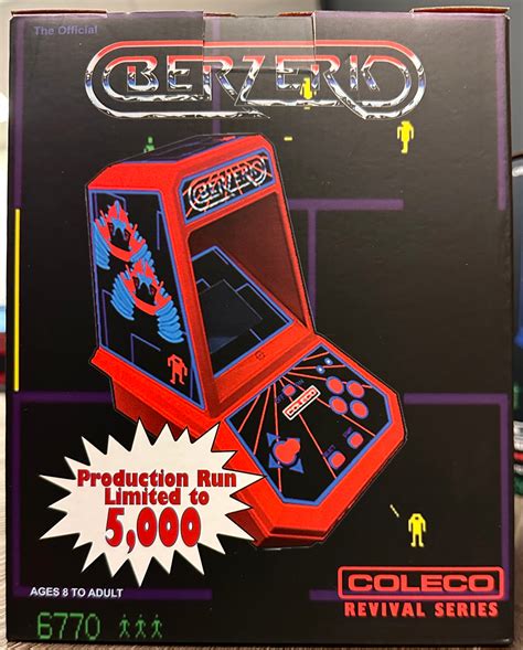 Coleco Revival Series Mini Arcades: Berzerk & Frenzy 2-Pack – Coleco / ColecoVision