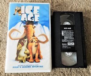 ICE AGE (2002 VHS) w/ Animated Short SCRAT'S MISSING ADVENTURE, 20th ...