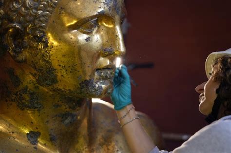 Vatican experts uncovering gilded glory of Hercules statue - Las Vegas Sun News