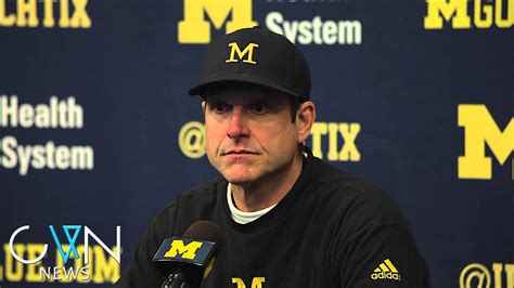 Jim Harbaugh Press Conference - 11/28/2015 - Michigan vs Ohio State ...