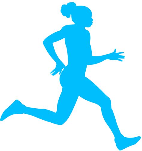 Female Runner Silhouette | Free vector silhouettes