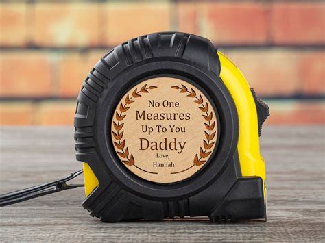 No One Measures Up Personalized Tape Measure Fathers Day Gift | Etsy