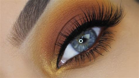 Easy Warm Brown Eye Makeup Tutorial | NYX Cosmetics Swear By It Palette - YouTube