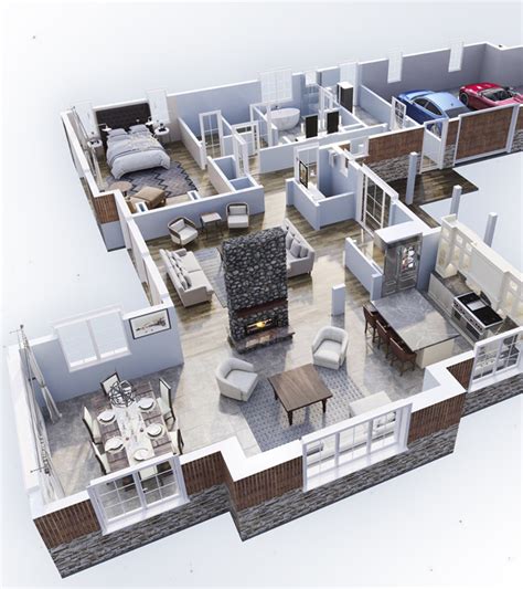 3D Floor Plan Rendering Services | Applet3D leading in Visualizations 2022