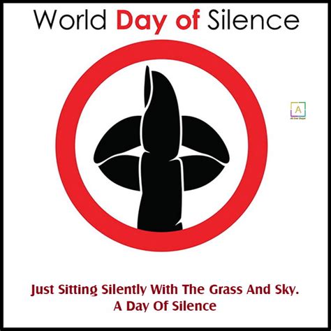 World Day Of Silence Motivational Quotes, Wishes & Messages