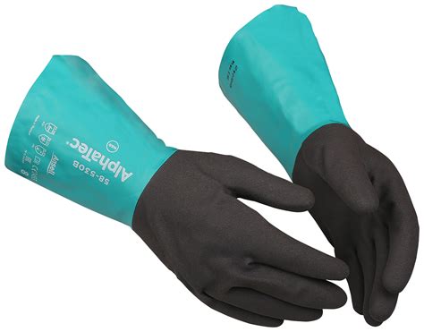 Chemical Protection Glove Ansell AlphaTec 58-530W | B&B Safety - Skydda