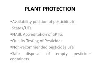 Chemical plant protection methods PowerPoint (PPT) Presentations ...