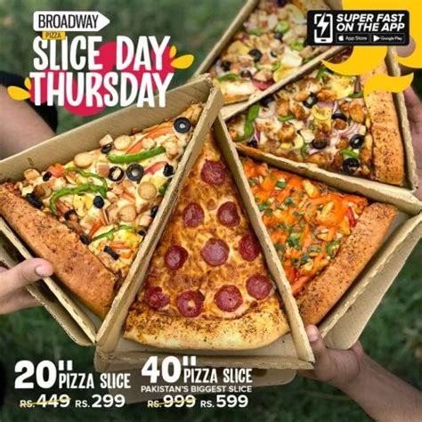 Broadway Pizza Deals Lahore Two For Tuesday, Blazing Summer