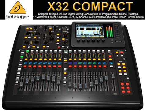 Behringer x32 compact review - qleropics