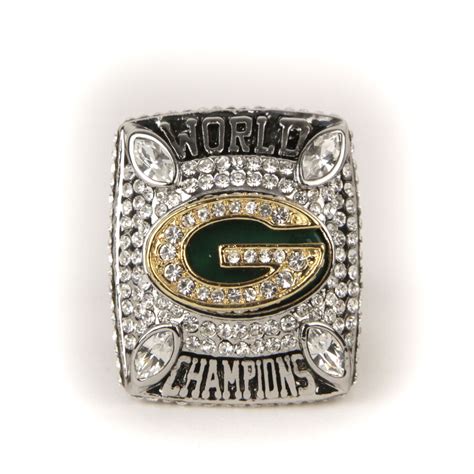 Lot Detail - 2011 Aaron Rodgers Green Bay Packers High Quality Replica Super Bowl XLV Ring