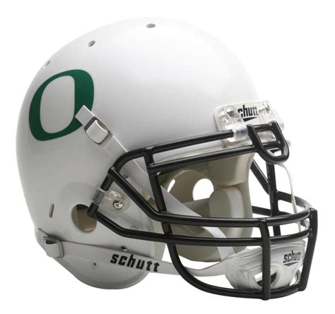 Oregon Ducks Full Size Authentic White Helmet by Schutt | Sports Memorabilia!