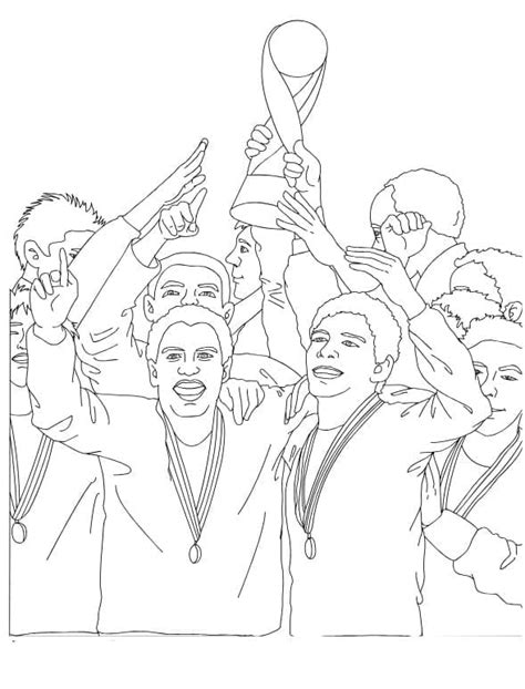 World Cup Image coloring page - Download, Print or Color Online for Free