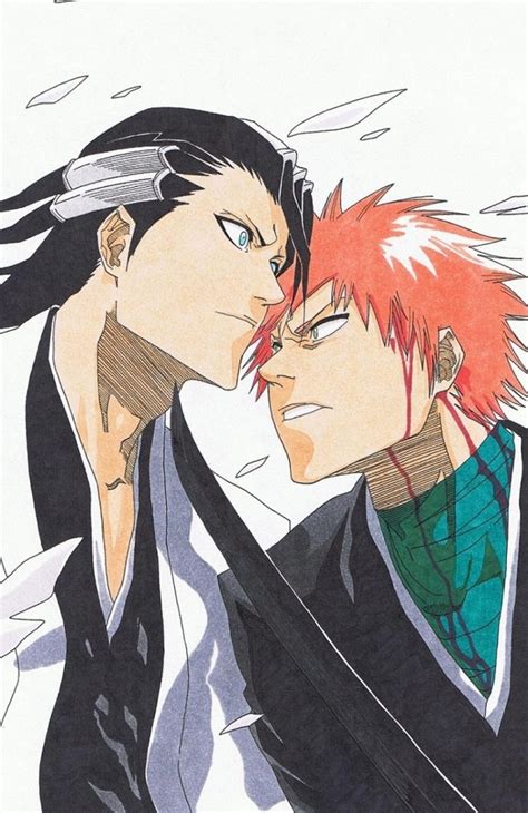 Byakuya vs Ichigo by AshWilliams