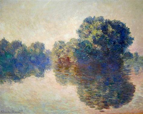 The Seine near Giverny - Claude Monet - WikiArt.org - encyclopedia of ...