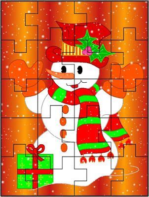 FREE PRINTABLE CHRISTMAS JIGSAW PUZZLES | Christmas jigsaw puzzles, Free christmas printables ...