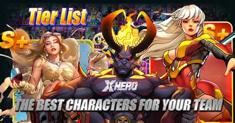 X-Hero Idle Avengers Tier List - Best Heroes For Your Idle Squad