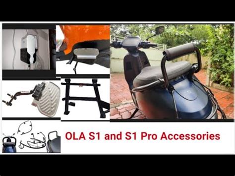 OLA S1 Pro and S1 Accessories, must watch!!! - YouTube