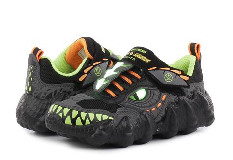 Skechers Shoes - Skech-o-saurus Lights-dino-tracker - 400112L-BKLM - Online shop for sneakers ...