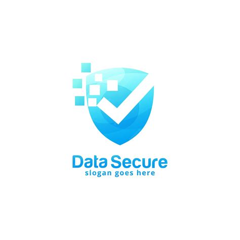 Premium Vector | Data Secure logo design template