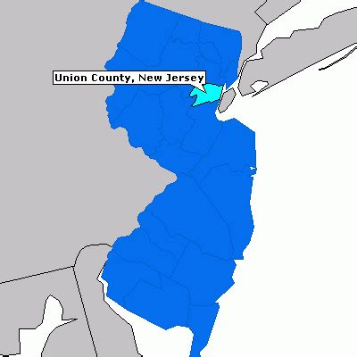 Map Of Union County Nj - Maps Catalog Online