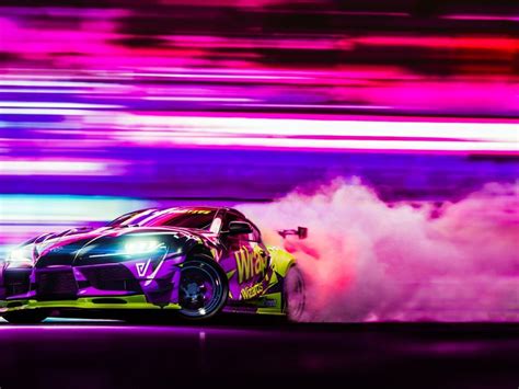 Neon Car, Japanese Sports Cars, Car Backgrounds, Car Advertising ...