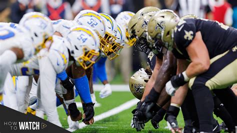 How to Watch Chargers vs. Saints on August 20, 2023