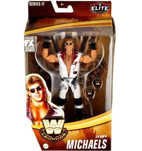 WWE Wrestling Elite Collection Legends Series 17 Shawn Michaels Exclusive 6 Action Figure Mattel ...