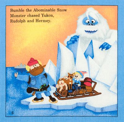 Rudolph The Red Nose Reindeer Iceberg Iceburg Bumble Hermey Yukon ...