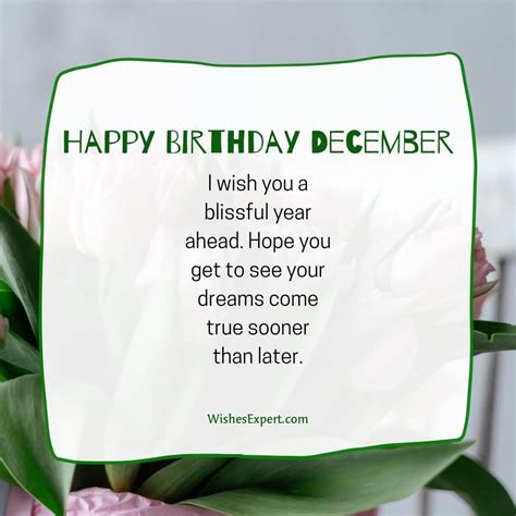 25 Best Happy Birthday December Wishes And Messages