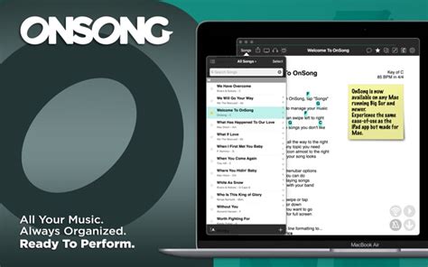 [2024] OnSong 2022 app download for PC / Mac / Windows 11,10,8,7 - Free ...