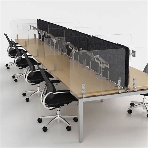 Separation Panels | Desk Dividers | Partitions - Humanscale | Desk ...