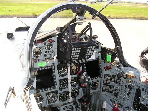 military picture: Cockpit of upgraded MIG 21 figter jet