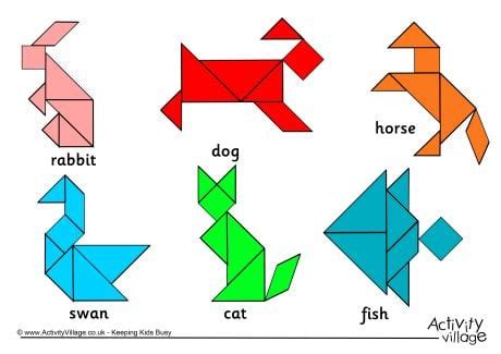 Tangram solutions 2