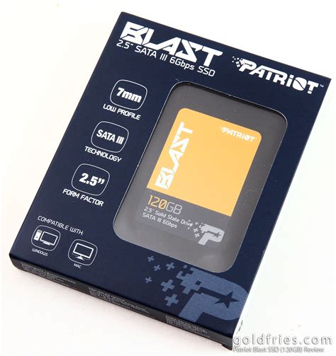 Patriot Blast SSD (120GB) Review – goldfries