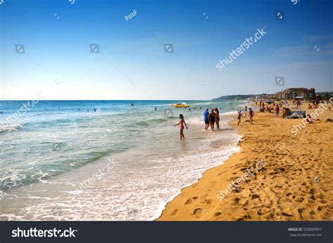 Beach On The Golden Sands, Bulgaria Stock Photo 526800901 : Shutterstock