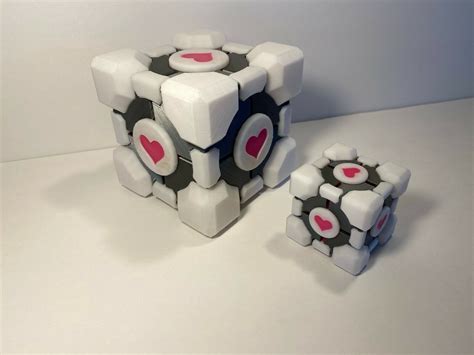 Companion Cube - Full Color - Cosplay - Roleplaying - Portal - Portal 2 ...