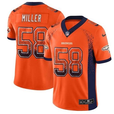 Broncos Von Miller Limited Drift Rush Fashion Jersey – US Sports Nation